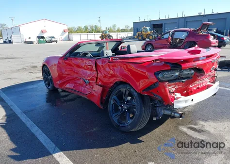 2023 Chevrolet Camaro Rwd 2Lt из США, поврежденный, VIN 1G1FC3DX0P0138747